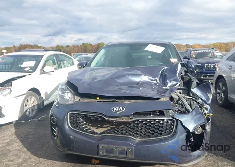 2018 Kia Sportage Lx from USA, damaged, VIN KNDPMCAC7J7450153